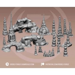 Rocks - Terrain Scattered -...