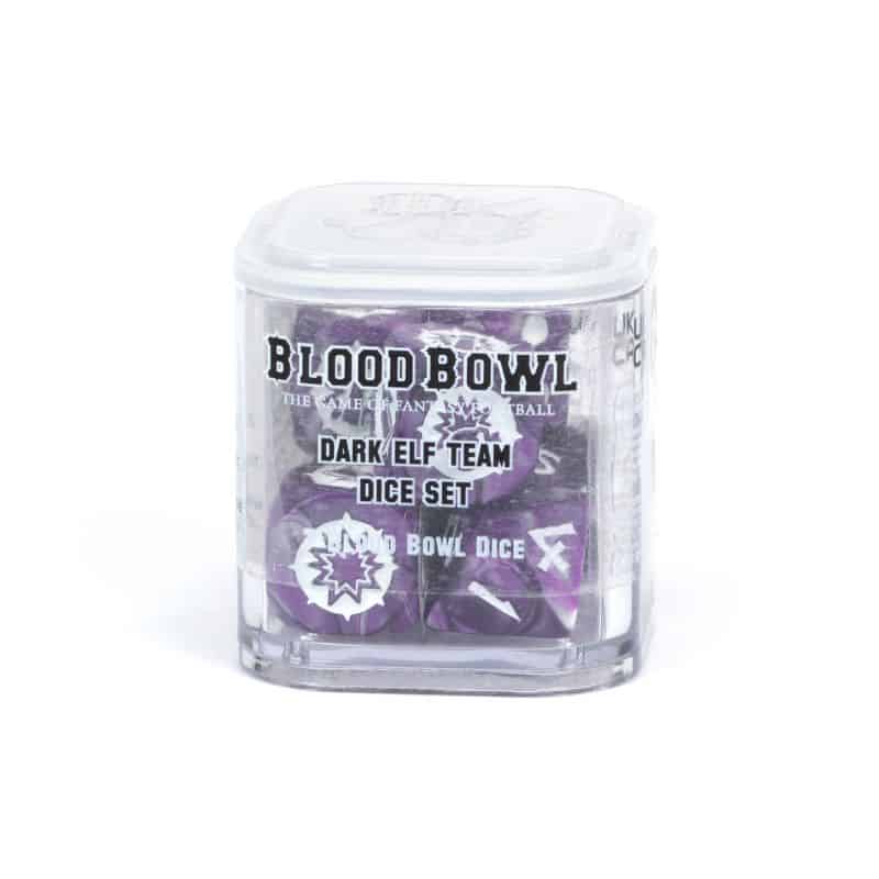 BLOOD BOWL: DARK ELF TEAM DICE SET