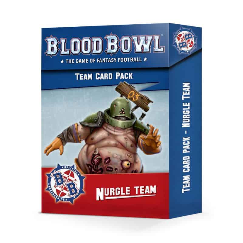 BLOOD BOWL: NURGLE TEAM CARD PACK