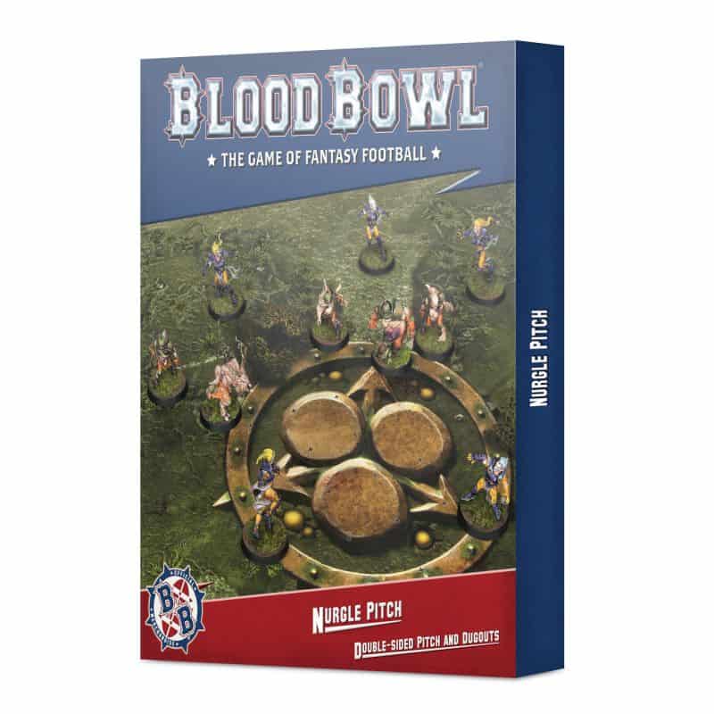 BLOOD BOWL: NURGLE TEAM PITCH & DUGOUTS
