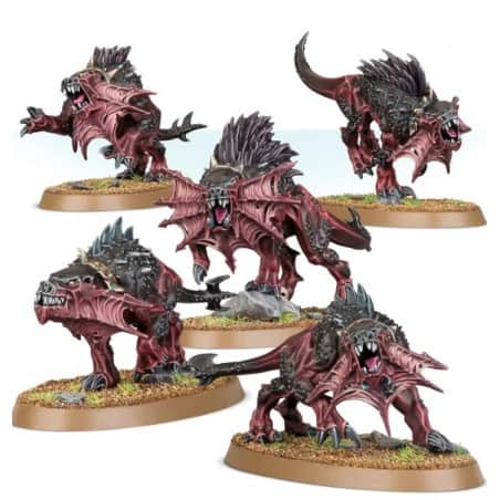 DAEMONS OF KHORNE FLESH HOUNDS