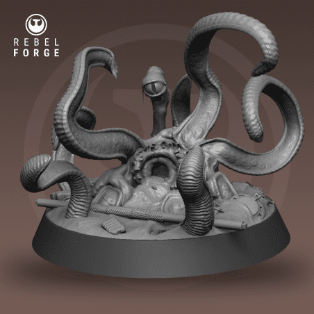 Wreckage Monster - STL File