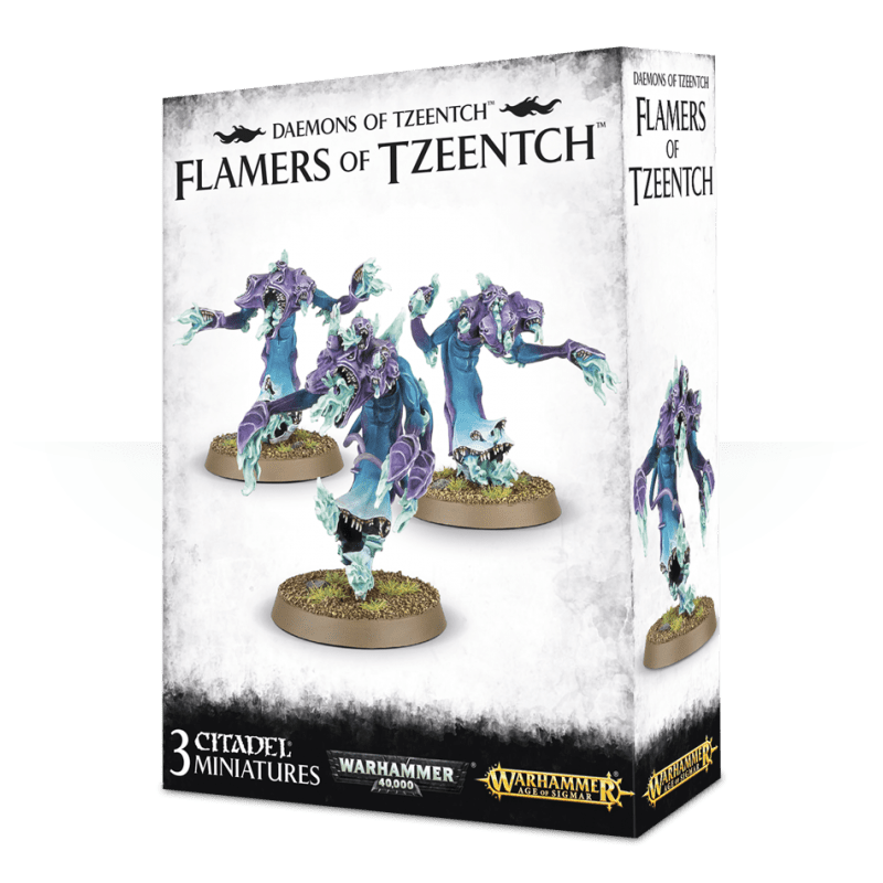 DAEMONS OF TZEENTCH FLAMERS OF TZEENTCH
