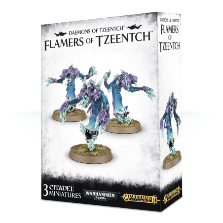 DAEMONS OF TZEENTCH FLAMERS OF TZEENTCH