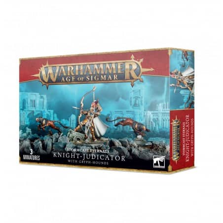 KNIGHT-JUDICATOR WITH GRYPH-MASTIFFS