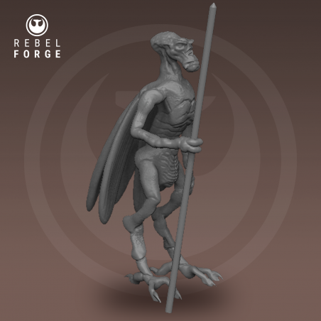 Bug Statue - STL File