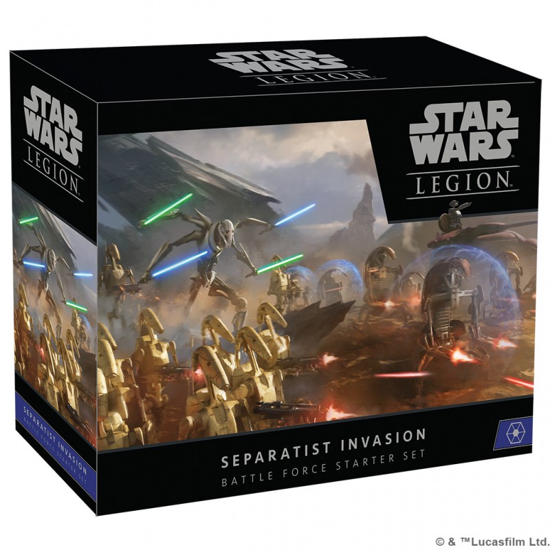 STAR WARS LEGION: SEPARATIST INVASION FORCE  16/9/2022