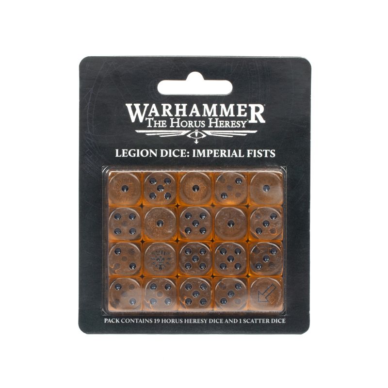 HORUS HERESY: IMPRIAL FIST LEGION DICE