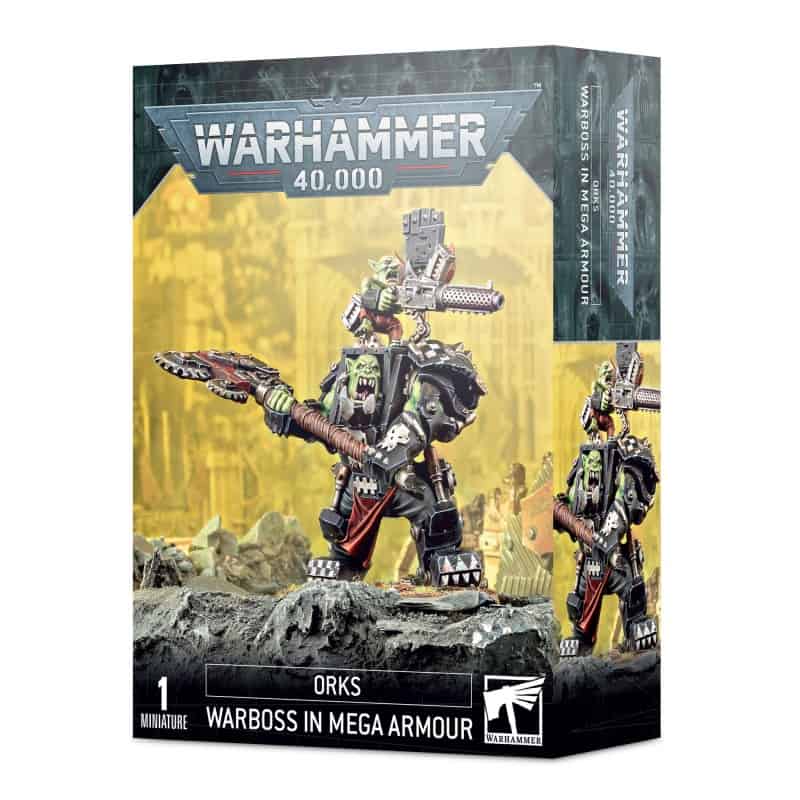 ORKS: WAR BOSS IN MEGA-ARMOR