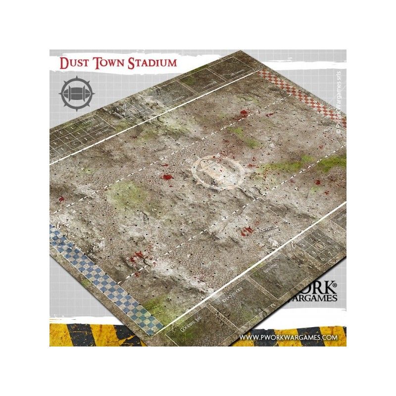 Tapis de jeu PVC Dust Town Stadium