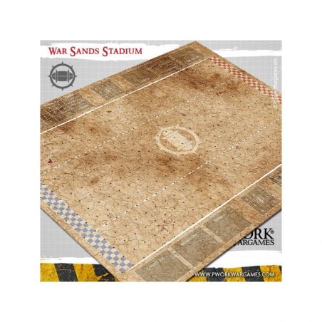 Tapis de jeu PVC War Sands Stadium
