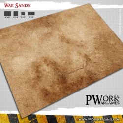 Tapis de jeu néoprène War Sands Stadium