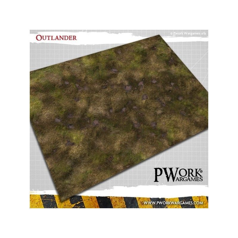 Tapis de jeu néoprène Outlander 4x6