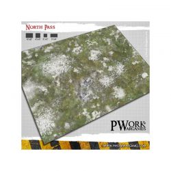 Tapis de jeu néoprène North Pass 90x90cm