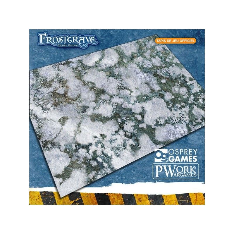 Tapis de jeu néoprène Frostgrave 120x120cm