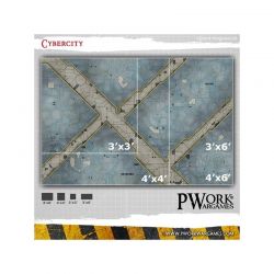 Tapis de jeu néoprène Cybercity 90x90 cm