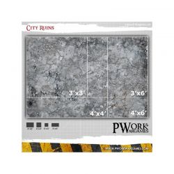 Tapis de jeu néoprène City Ruins 44x60"