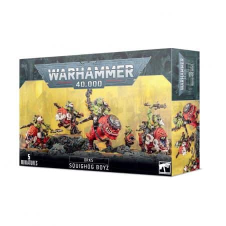 ORKS: BOYZ ON SQUIGLIERS