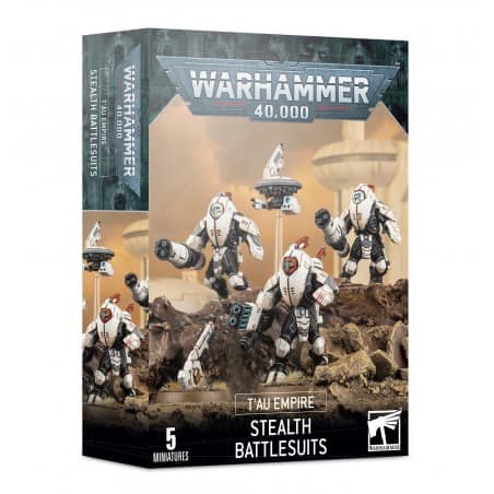 T'AU Empire: Exo-Armor Stealth