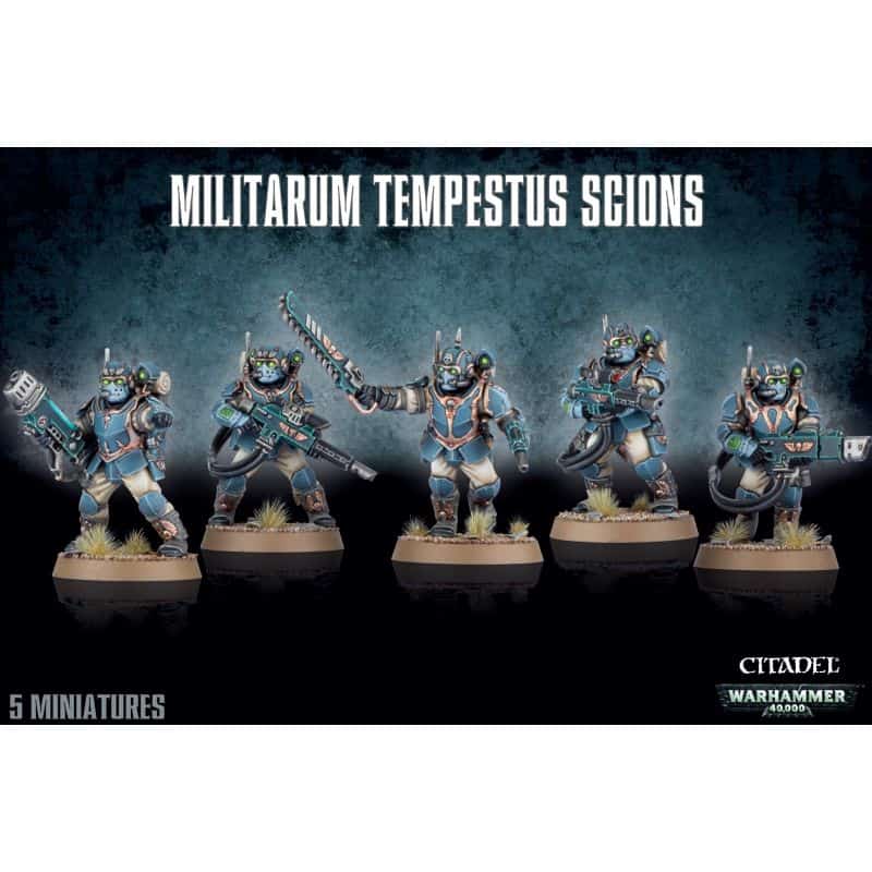 MILITARUM TEMPESTUS SCIONS