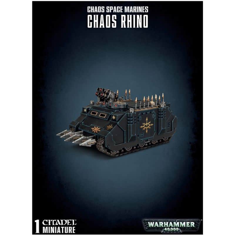 CHAOS SPACE MARINES RHINO