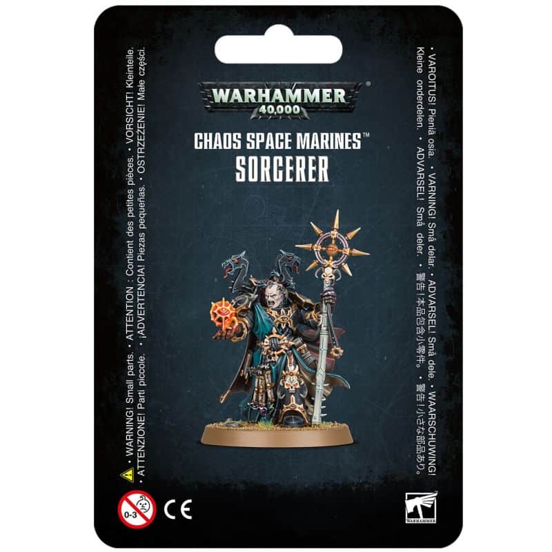 CHAOS SPACE MARINES SORCERER