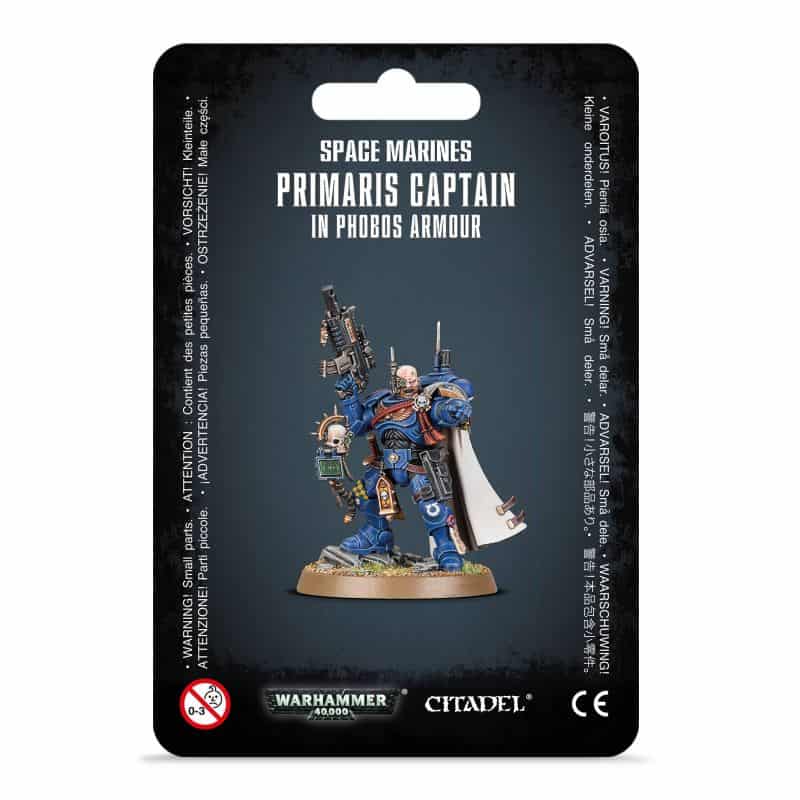 SPACE MARINES:CAPTAIN IN PHOBOS ARMOR