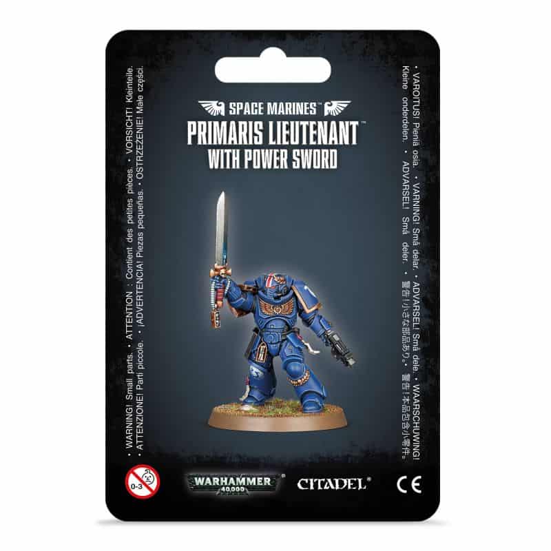 LIEUTENANT PRIMARIS AVEC ÉPÉE ÉNERGÉTIQU